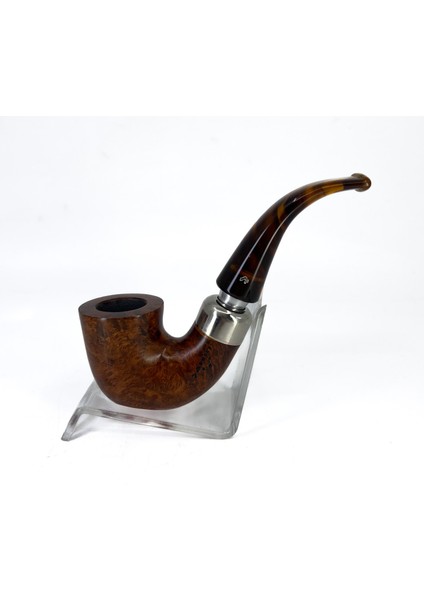Üç Yıldız Bent Dublin 9mm. Filtreli Akrilik Saplı Pipo 237389