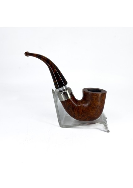 Üç Yıldız Bent Dublin 9mm. Filtreli Akrilik Saplı Pipo 237389
