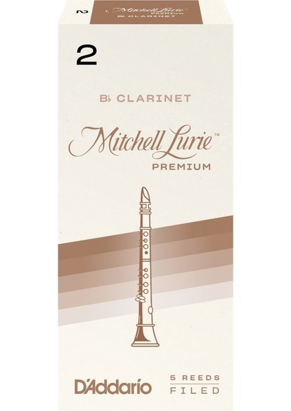 Mitchell Lurie Premium Sib Klarnet Kamışı (5'li) No.2