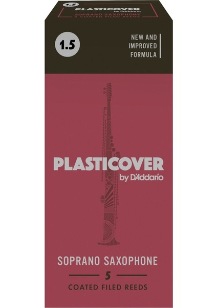 Plasticover Soprano Saksofon Kamışı (5'li) No.1,5