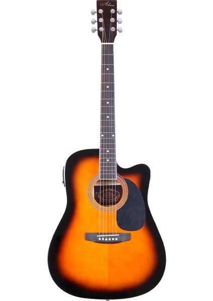 F650N-Sbc Sunburst Elektro Akustik Gitar