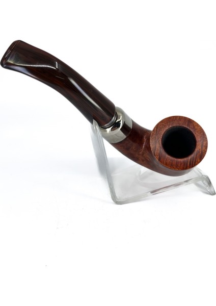 Üç Yıldız Bent Dublin 9mm. Filtreli Akrilik Saplı Pipo 237388