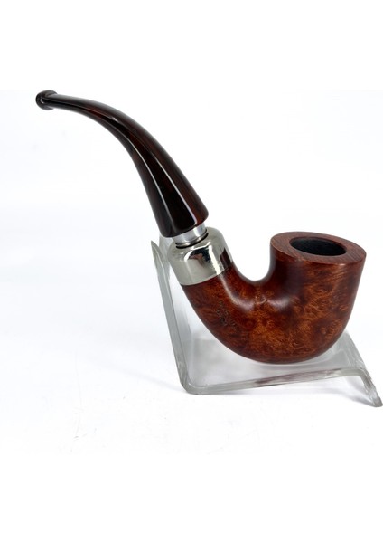 Üç Yıldız Bent Dublin 9mm. Filtreli Akrilik Saplı Pipo 237388