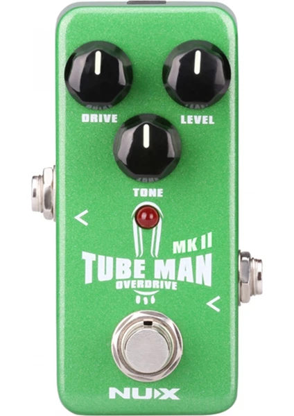 NUX Tube Man MK II Mini Core Overdrive Pedalı