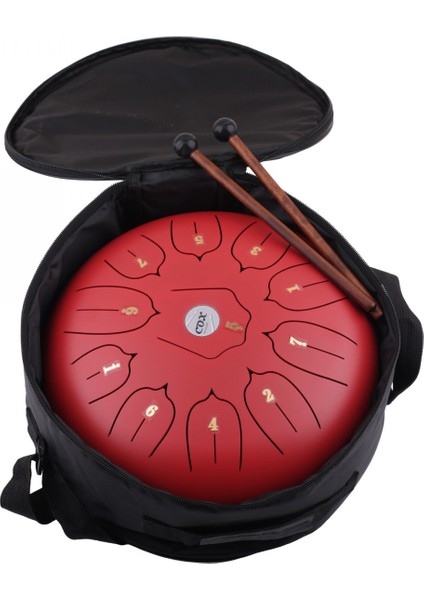 Steel Tongue Drum (Kırmızı) fiyatları