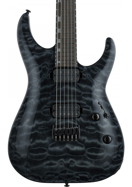 H-1001 See Thru Black Elektro Gitar