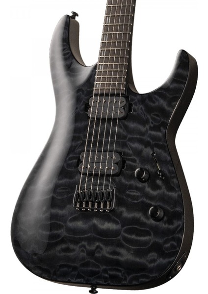 H-1001 See Thru Black Elektro Gitar modelleri