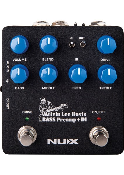 Nbp-5 Melvin Lee Davis Signature Bass Preamp + Dı Box