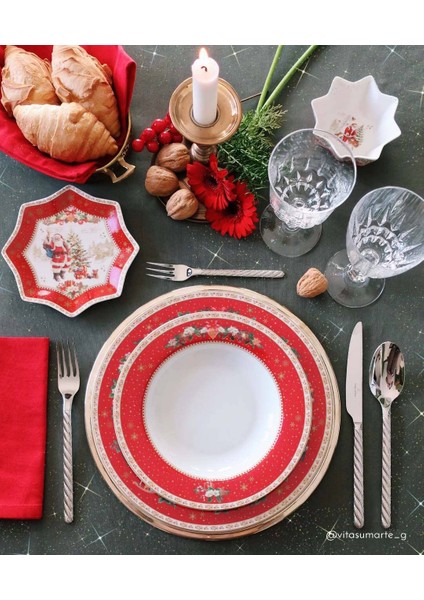 Christmas Memories 4'lü Porselen Kase Seti Ø 11 cm fiyatları