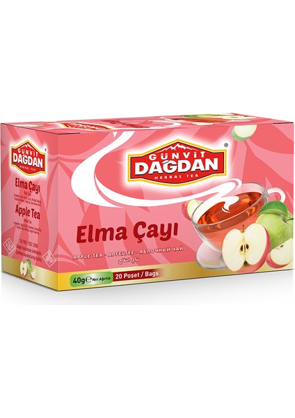 Elma Çayı Bardak Poşet 20'li