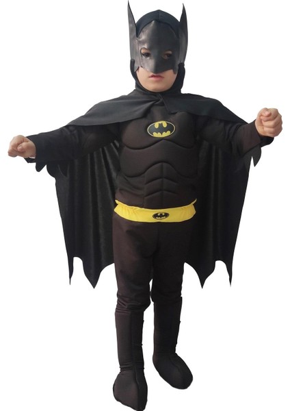 Batman Kara Şövalye Kostümü Kaslı