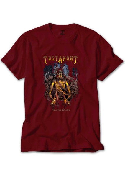 Testament Native Blood Kırmızı Tişört