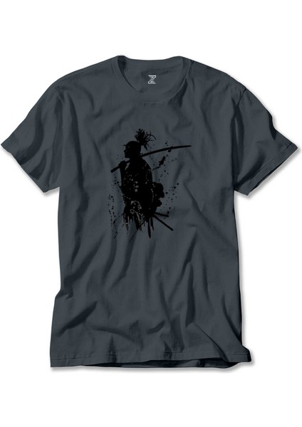 Samurai Miyamoto Musashi Füme Tişört
