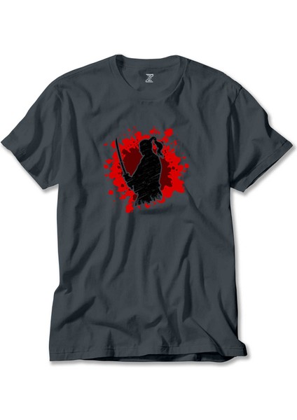 Samurai Öklid Füme Tişört