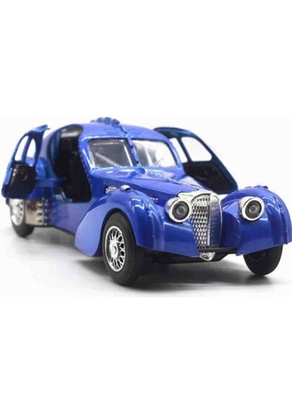 Dianomi Vintage 1:28 Ölçek Bugatti Clasic Araba ( Kapıları Açılır)