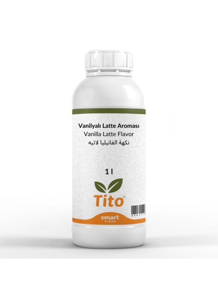 Vanilyalı Latte Aroması 1 lt