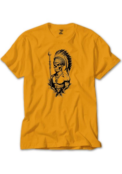 Kızıldereli Skull Warrios Sarı Tişört