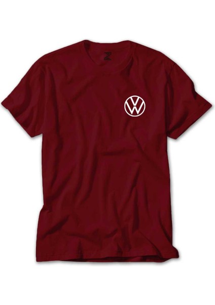 Volkswagen New Logo Kırmızı Tişört