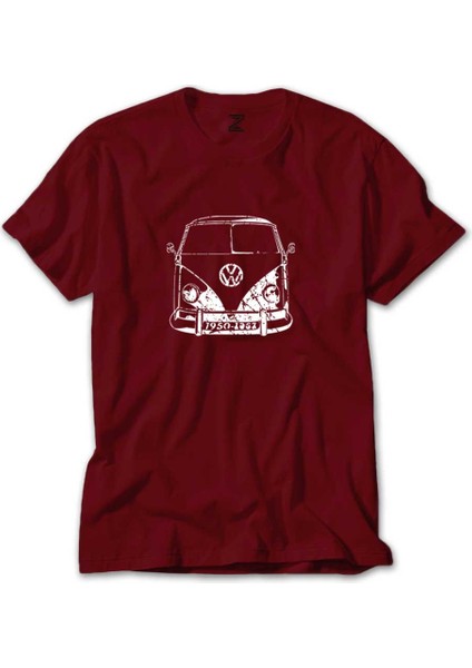 Volkswagen Van Bw 1957 1968 Kırmızı Tişört