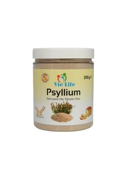 Psyllıum Karnıyarık Otu Tohumu Tozu 200 gr