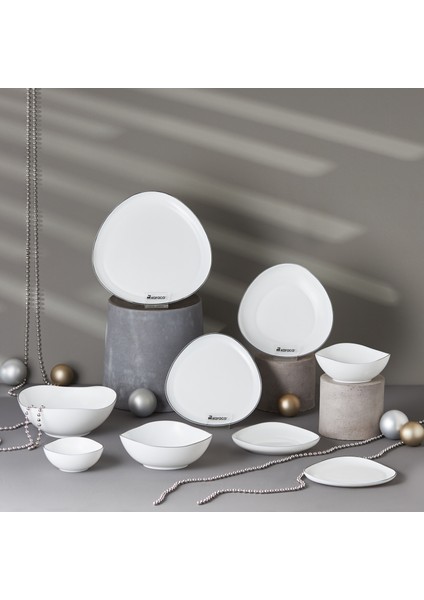 New Agata Opal Cam Çukur Tabak 20 cm indirimleri