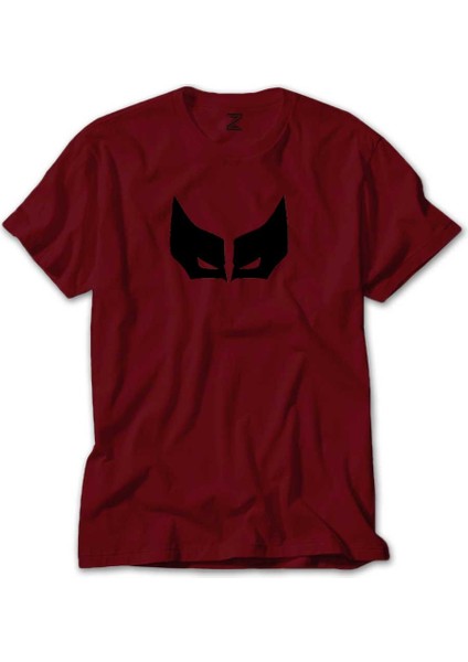 Wolverine Maske Kırmızı Tişört