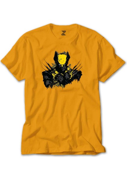 Wolverine Splash Sarı Tişört