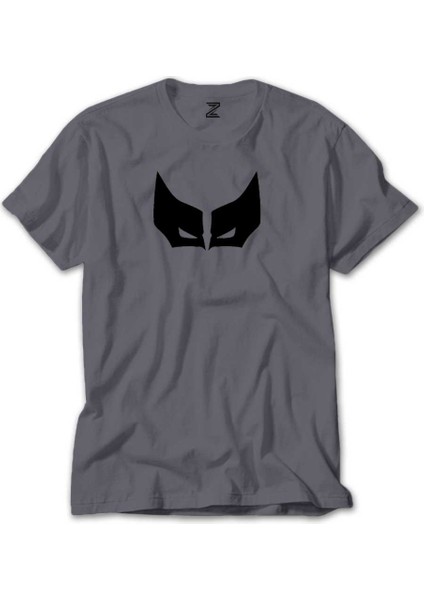 Wolverine Maske Gri Tişört