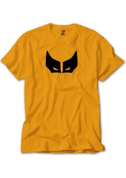 Wolverine Maske Sarı Tişört