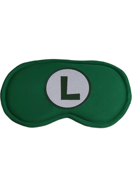Luigi Amblemli Uyku Maskesi | Uyku Bandı modelleri
