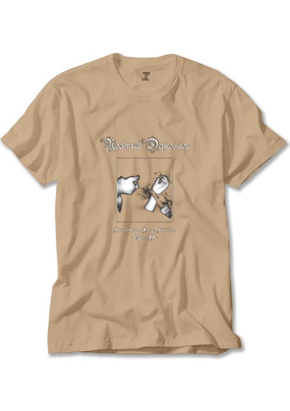 Nocturnal Depression Soundtrack Krem Tişört