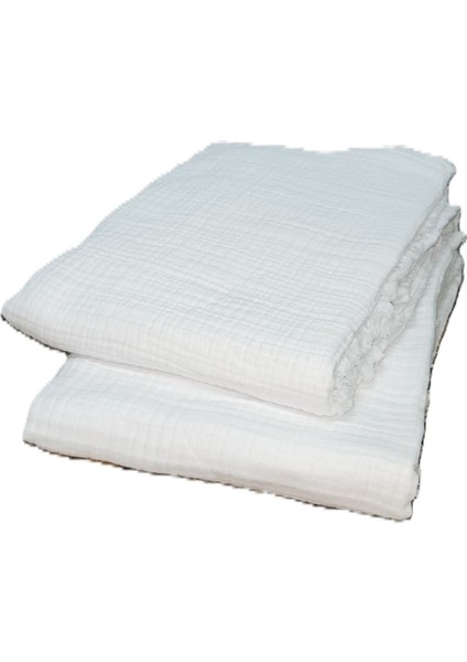 Müslin Ihram, Hac ve Umre Ibadetleri Için, Ihram Kemeri Hediyeli, 100% Pamuklu Müslin, Dikişsiz