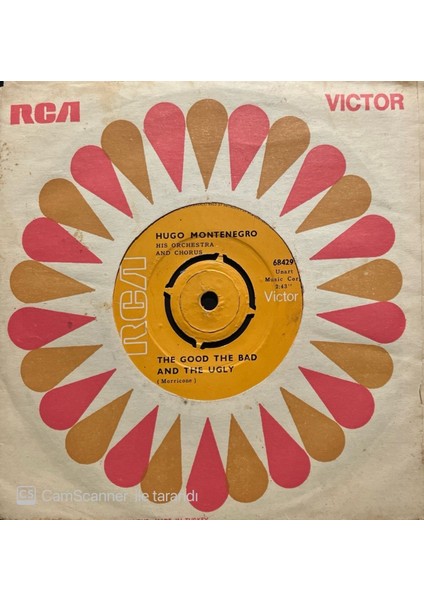 Hugo Montenegro - The Good The Bad And The Ugly 45'lik Plak