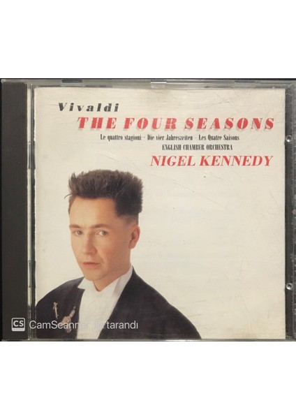 Nigel Kennedy Vivaldi The Four Seasons CD Fiyatı