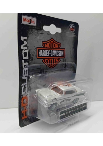 Dianomi Maisto 1:64 Ölçek 1957 Chevrolet Bel Air Harley Serisi fiyatları