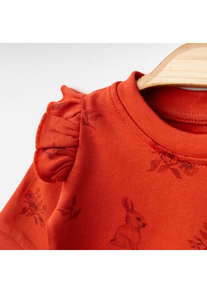 Kız Bebek Sweat Pantolon 2'li Takım modelleri