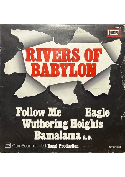 Rivers Of Babylone LP Plak