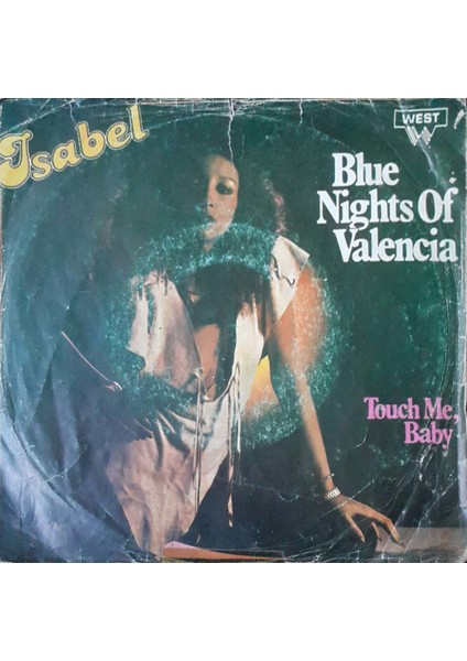 Isabel Blue Nights Of Valencia 45'lik Plak