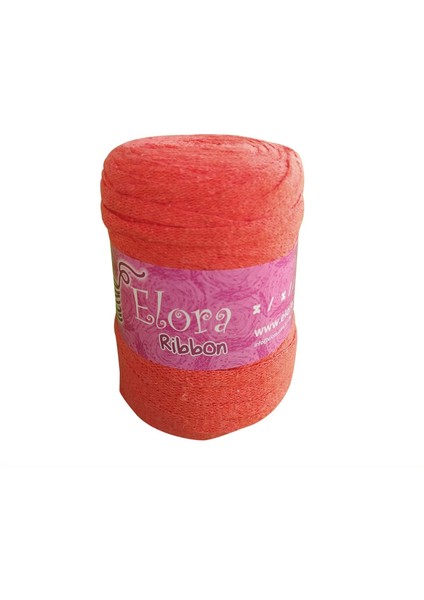 Turuncu Ribbon Örgü Ipi