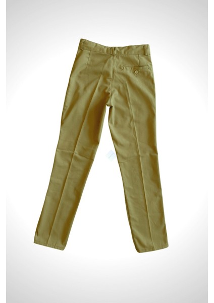 Bej Kanvas Kumaş Okul Pantolonu 11 Yaş - Bej fırsatları