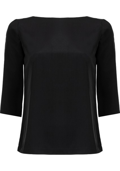 Sırt Detaylı Bluz Siyah INTP1309_001