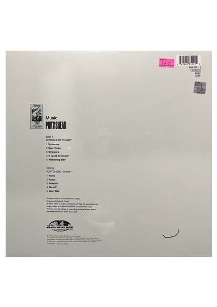 Portishead Dummy LP fiyatları