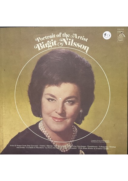 Birgit Nilsson - Portrait of the Artist 3 LP Box Set Plak