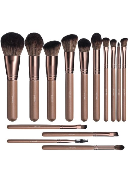 Professional Brown Makyaj Fırça Seti