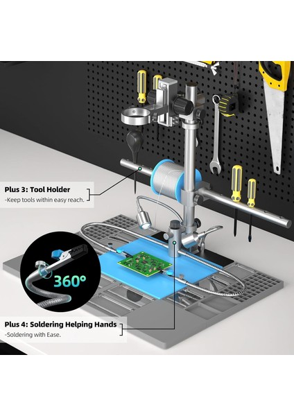 AD246S-M Plus 7 Inc HDMI Digital Microscope 2000X - 2160P