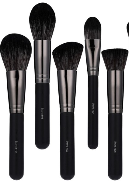 Professional Black Makyaj Fırça Seti
