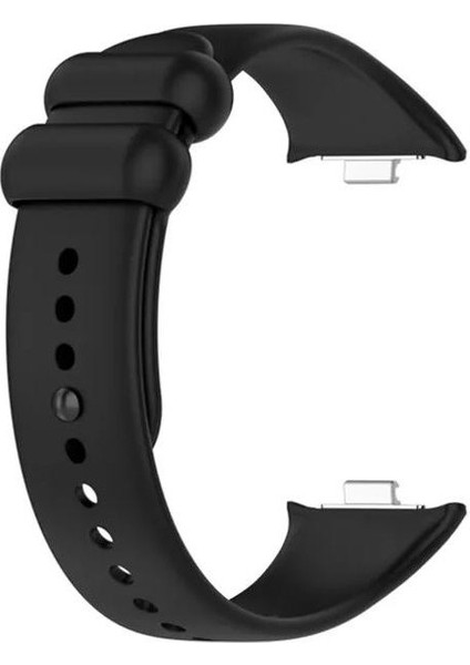Xiaomi Smart Band 9 Pro Kordon Delikli Kayış Silikon Siyah