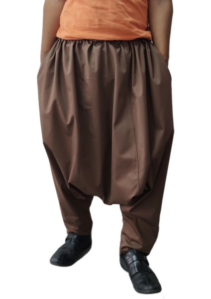 Kahverengi Yetişkin Erkek Şalvar modelleri