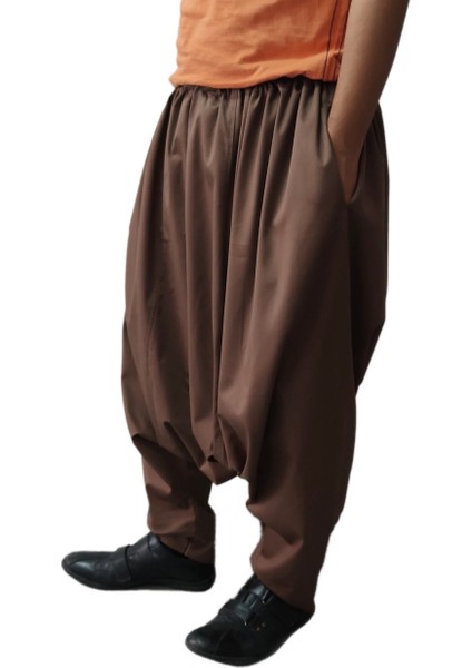 Kahverengi Yetişkin Erkek Şalvar fırsatları