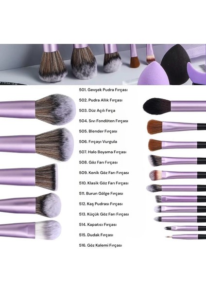 Professional Special Makyaj Fırça Seti
